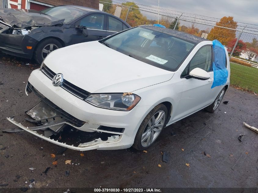 2015 Volkswagen Golf Tdi Sel VIN: 3VWRA7AU0FM043433 Lot: 37910030