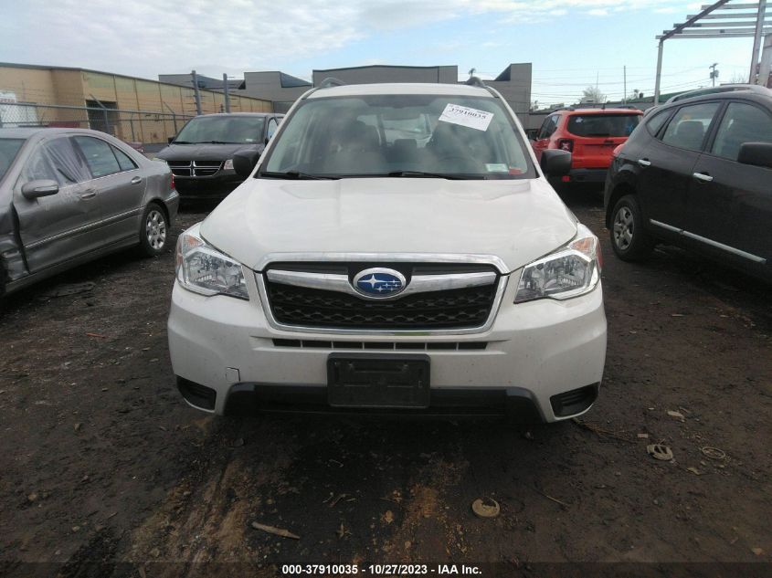 2016 Subaru Forester 2.5I VIN: JF2SJABC8GH508832 Lot: 37910035