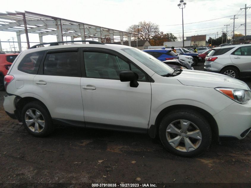 2016 Subaru Forester 2.5I VIN: JF2SJABC8GH508832 Lot: 37910035