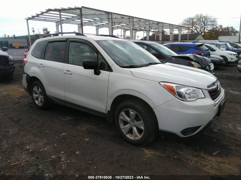 2016 Subaru Forester 2.5I VIN: JF2SJABC8GH508832 Lot: 37910035