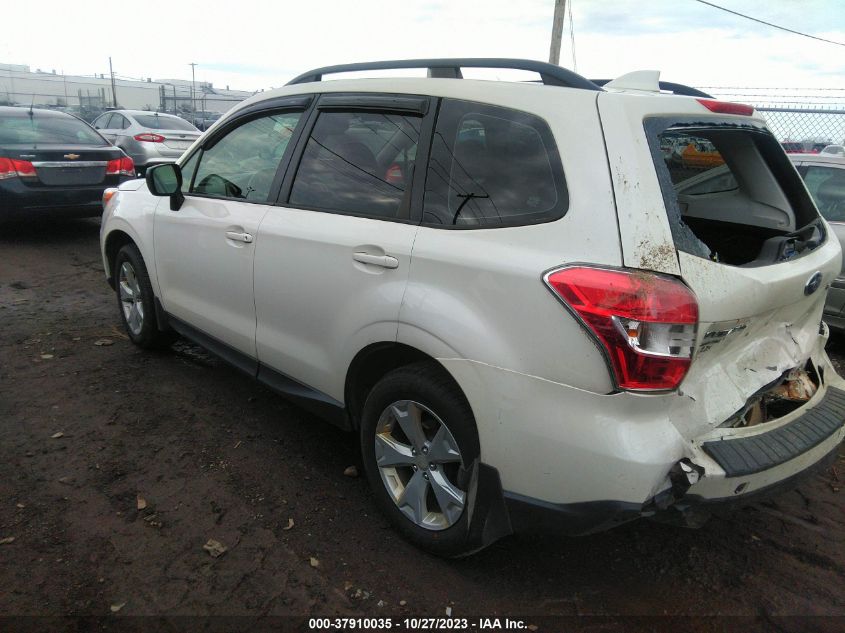 2016 Subaru Forester 2.5I VIN: JF2SJABC8GH508832 Lot: 37910035