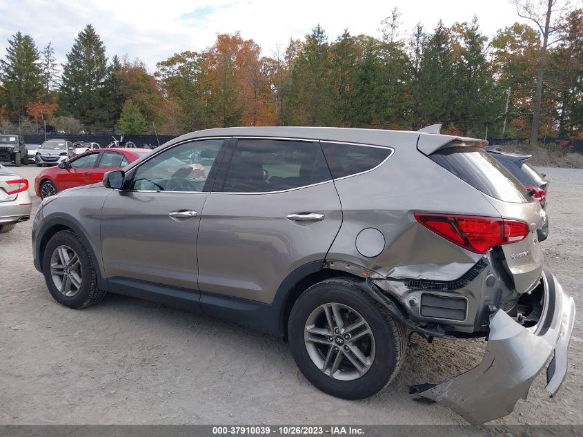 2017 Hyundai Santa Fe Sport 2.4L VIN: 5XYZTDLB5HG380686 Lot: 37910039