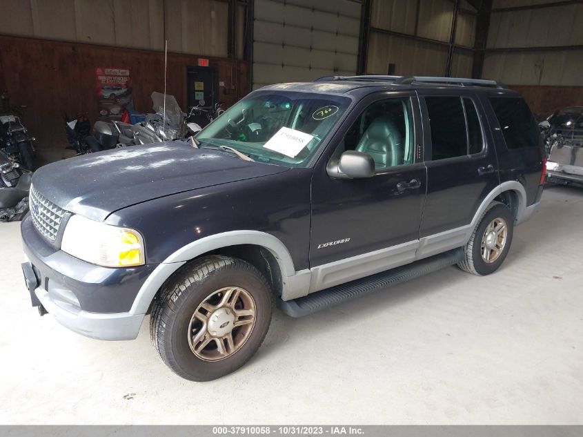 2002 Ford Explorer Xlt VIN: 1FMDU73W92UC14023 Lot: 37910058