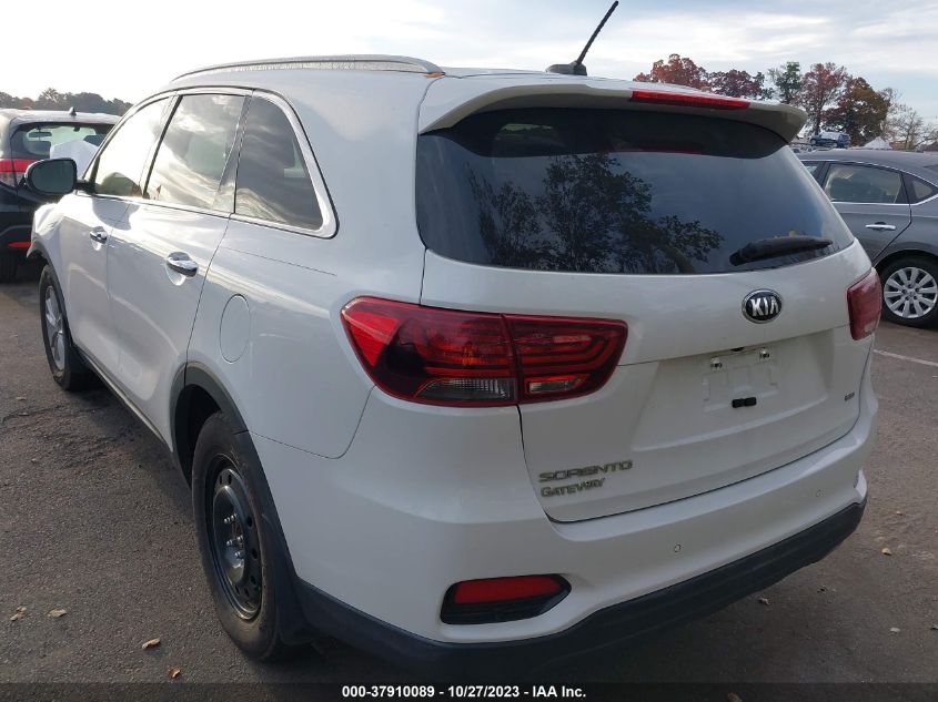 2020 Kia Sorento Lx VIN: 5XYPG4A37LG633412 Lot: 37910089