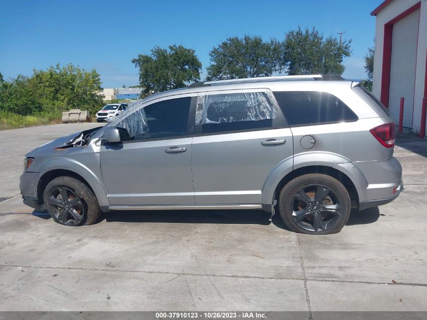 2018 Dodge Journey Crossroad VIN: 3C4PDCGG4JT339601 Lot: 37910123