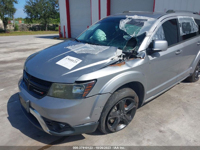 2018 Dodge Journey Crossroad VIN: 3C4PDCGG4JT339601 Lot: 37910123