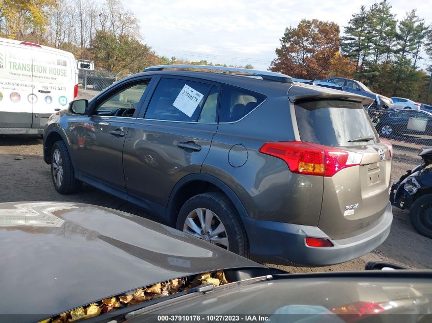 2013 Toyota Rav4 Limited VIN: 2T3DFREV1DW123915 Lot: 37910178