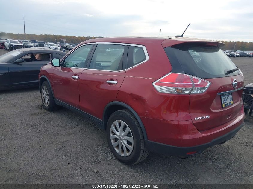 2015 Nissan Rogue S VIN: KNMAT2MV2FP547932 Lot: 37910220