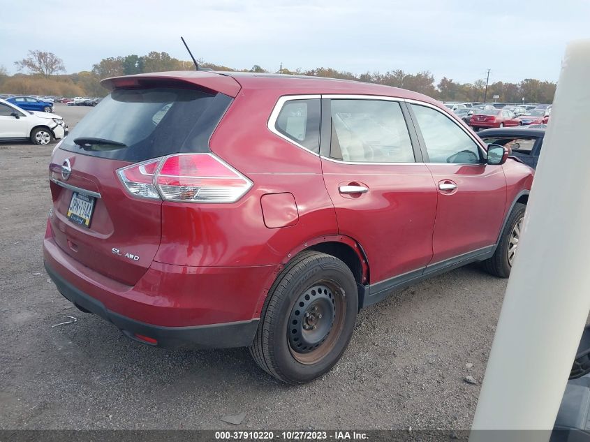 2015 Nissan Rogue S VIN: KNMAT2MV2FP547932 Lot: 37910220