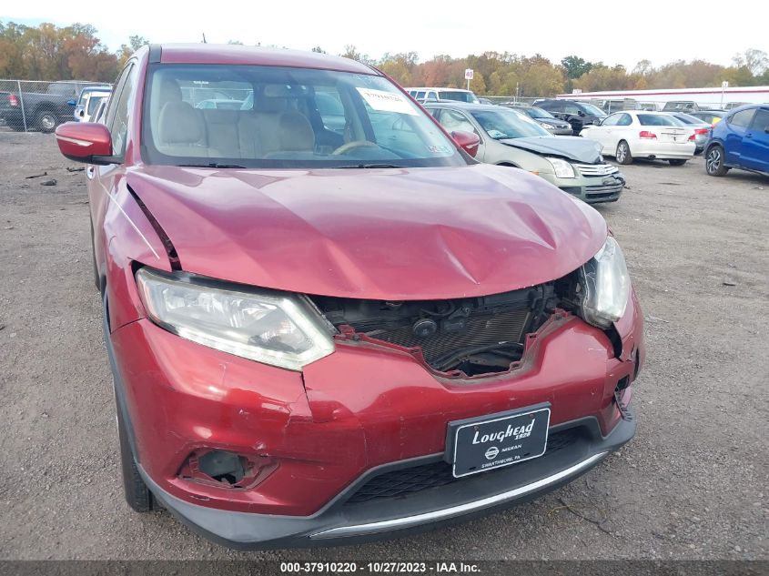 2015 Nissan Rogue S VIN: KNMAT2MV2FP547932 Lot: 37910220