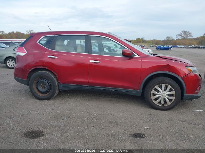 2015 Nissan Rogue S VIN: KNMAT2MV2FP547932 Lot: 37910220