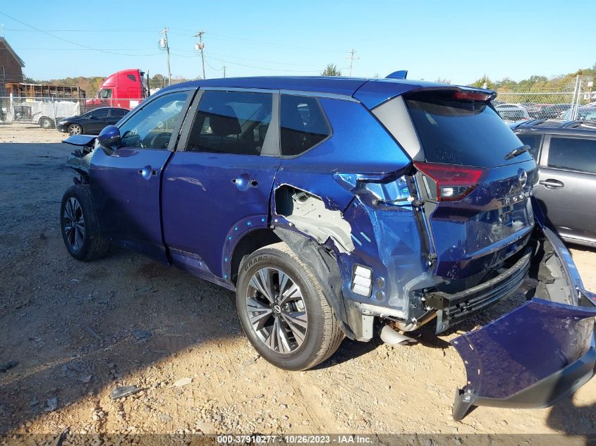 2023 Nissan Rogue Sv Fwd VIN: JN8BT3BA3PW406471 Lot: 37910277