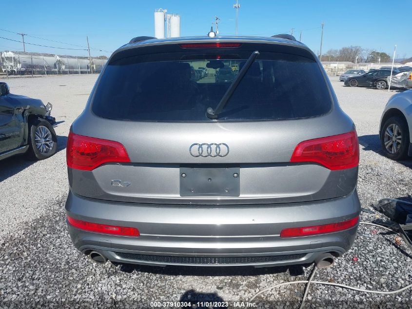 2013 Audi Q7 3.0T S Line Prestige VIN: WA1DGAFE6DD006982 Lot: 37910304