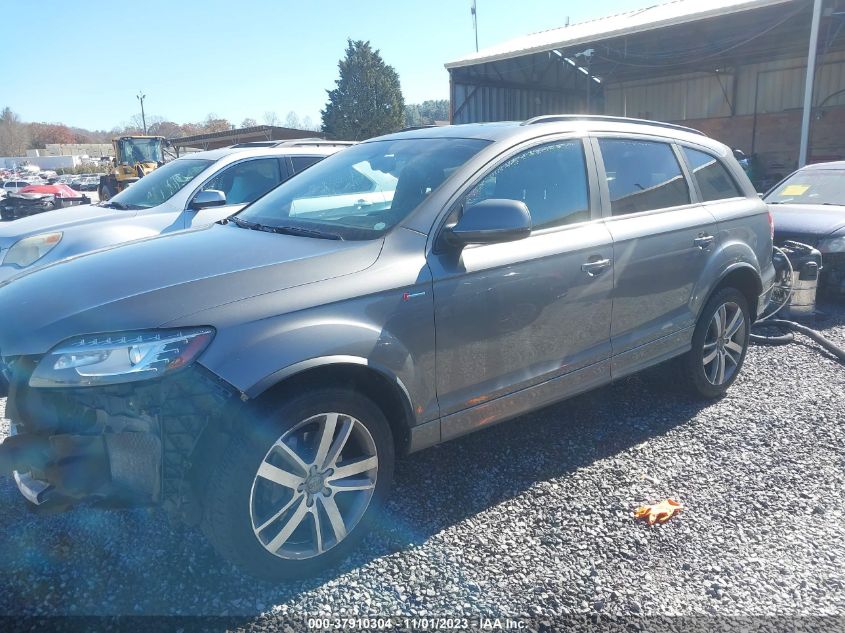 2013 Audi Q7 3.0T S Line Prestige VIN: WA1DGAFE6DD006982 Lot: 37910304