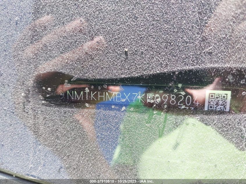 2019 Toyota C-Hr Xle/Le/Limited VIN: NMTKHMBX7KR098204 Lot: 37910510