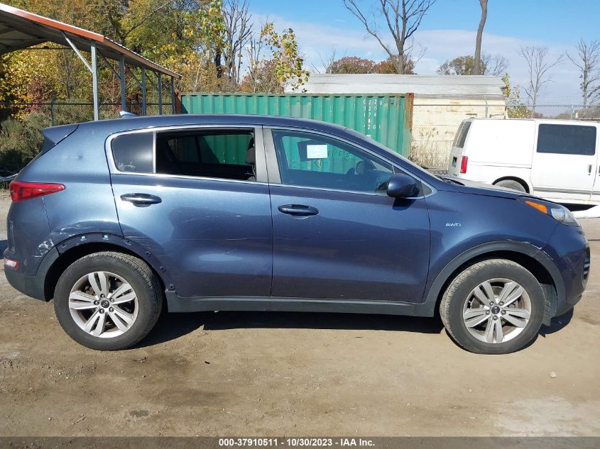 2017 Kia Sportage Lx VIN: KNDPMCAC8H7042464 Lot: 37910511