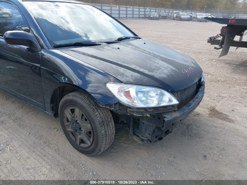 2004 Honda Civic Vp VIN: 1HGEM22124L037746 Lot: 37910519