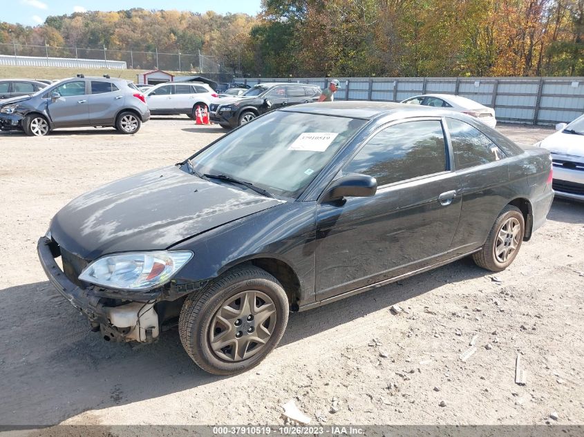 2004 Honda Civic Vp VIN: 1HGEM22124L037746 Lot: 37910519