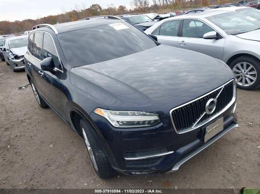 2016 Volvo Xc90 T6 Momentum VIN: YV4A22PKXG1035163 Lot: 37910594