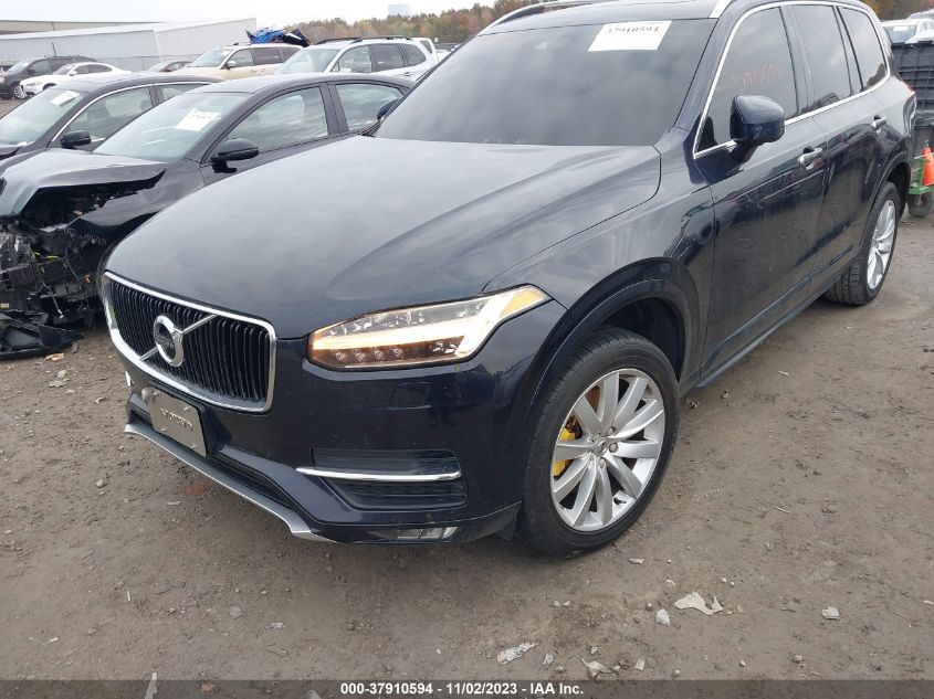 2016 Volvo Xc90 T6 Momentum VIN: YV4A22PKXG1035163 Lot: 37910594