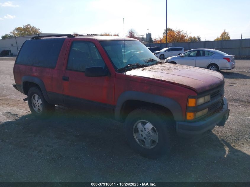 1995 Chevrolet Tahoe K1500 VIN: 1GNEK18K9SJ303505 Lot: 37910611