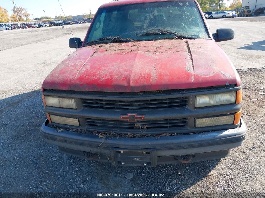 1995 Chevrolet Tahoe K1500 VIN: 1GNEK18K9SJ303505 Lot: 37910611