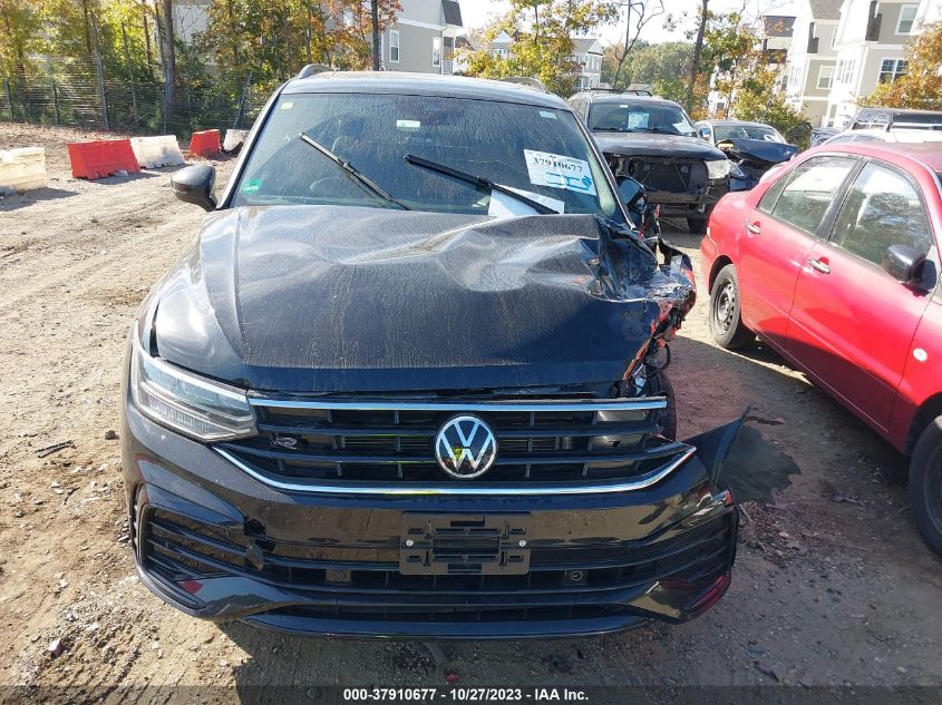 2022 Volkswagen Tiguan Se R-Line Black VIN: 3VV8B7AXXNM008792 Lot: 37910677