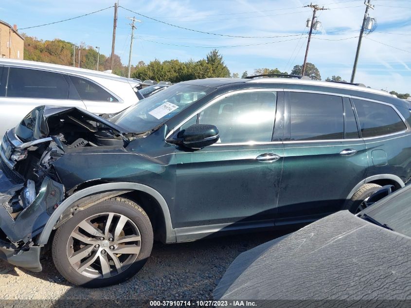 2016 Honda Pilot Elite VIN: 5FNYF6H02GB003258 Lot: 37910714