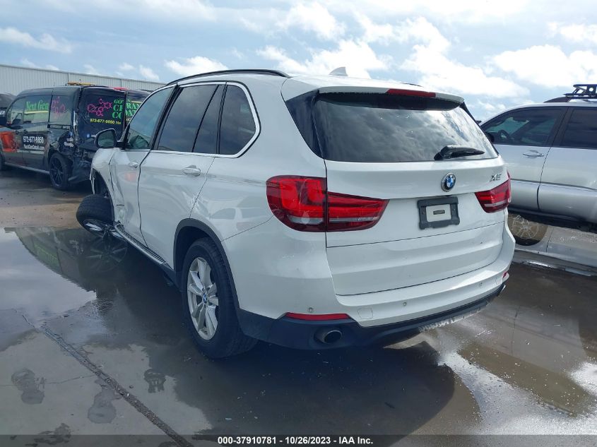 2015 BMW X5 xDrive35I VIN: 5UXKR0C52F0P03466 Lot: 37910781