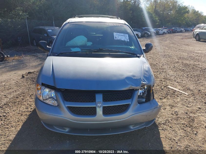 2002 Dodge Grand Caravan Sport VIN: SJNFCAF15U6243647 Lot: 37910904