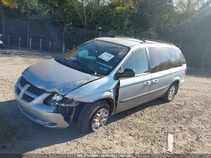 2002 Dodge Grand Caravan Sport VIN: SJNFCAF15U6243647 Lot: 37910904