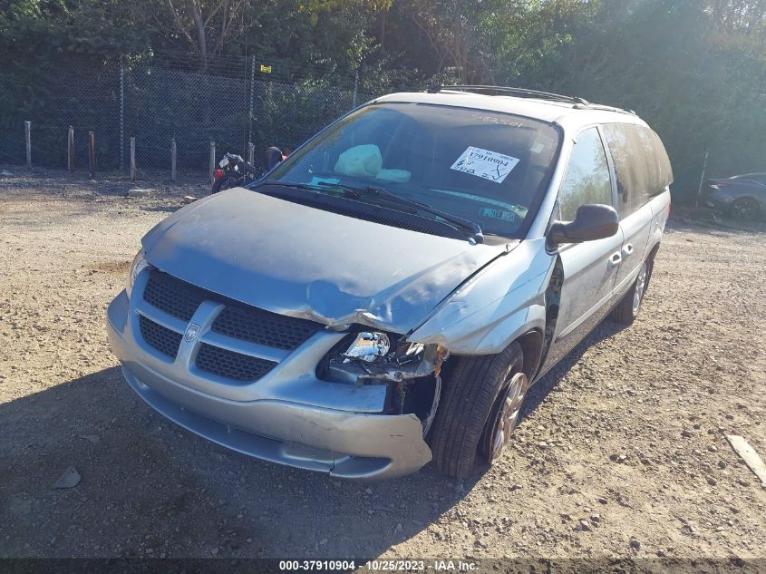 2002 Dodge Grand Caravan Sport VIN: SJNFCAF15U6243647 Lot: 37910904