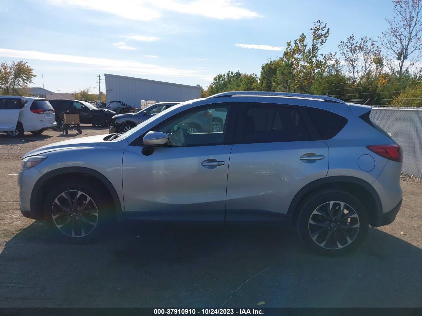 2016 Mazda Cx-5 Grand Touring VIN: JM3KE2DY3G0712249 Lot: 37910910