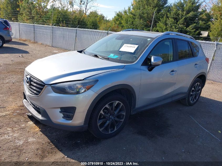 2016 Mazda Cx-5 Grand Touring VIN: JM3KE2DY3G0712249 Lot: 37910910