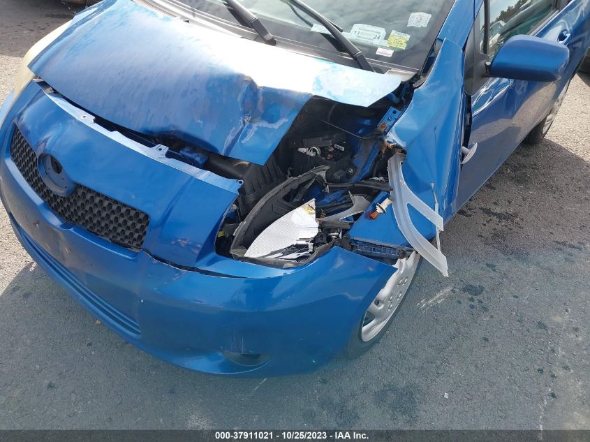 2007 Toyota Yaris VIN: JTDJT923875090700 Lot: 37911021