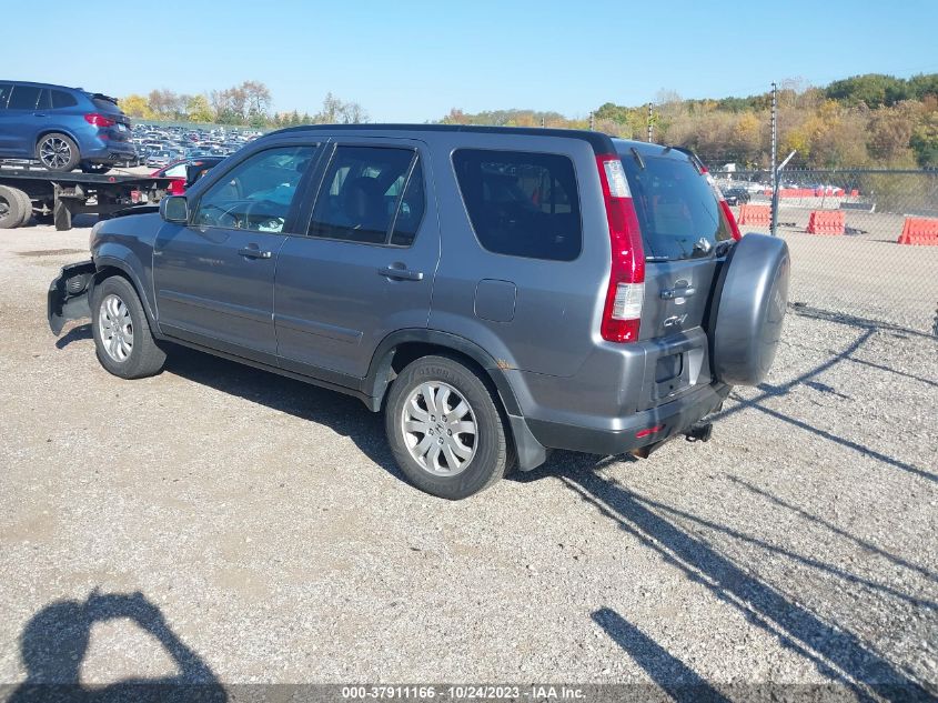 2005 Honda Cr-V Se VIN: JHLRD78985C058972 Lot: 37911166