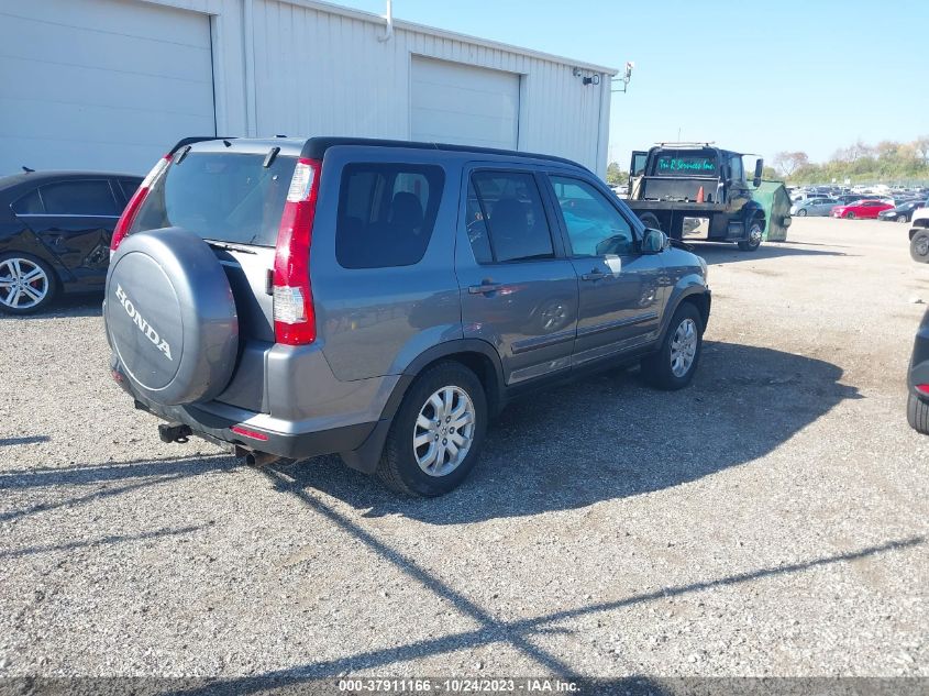 2005 Honda Cr-V Se VIN: JHLRD78985C058972 Lot: 37911166