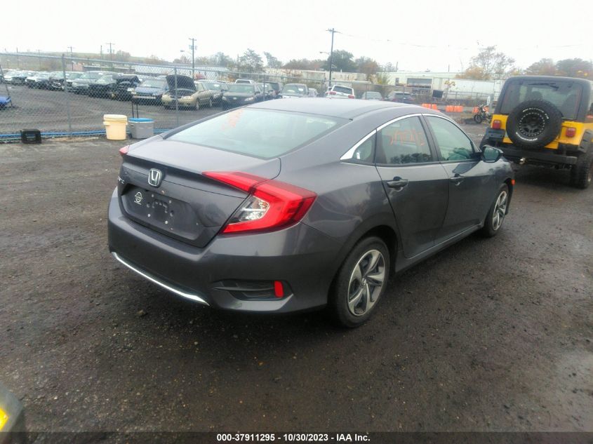 2020 Honda Civic Sedan Lx VIN: 2HGFC2F64LH566754 Lot: 37911295