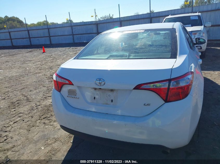 2016 Toyota Corolla L/Le/S/S Plus/Le Plus VIN: 2T1BURHE5GC487990 Lot: 37911328