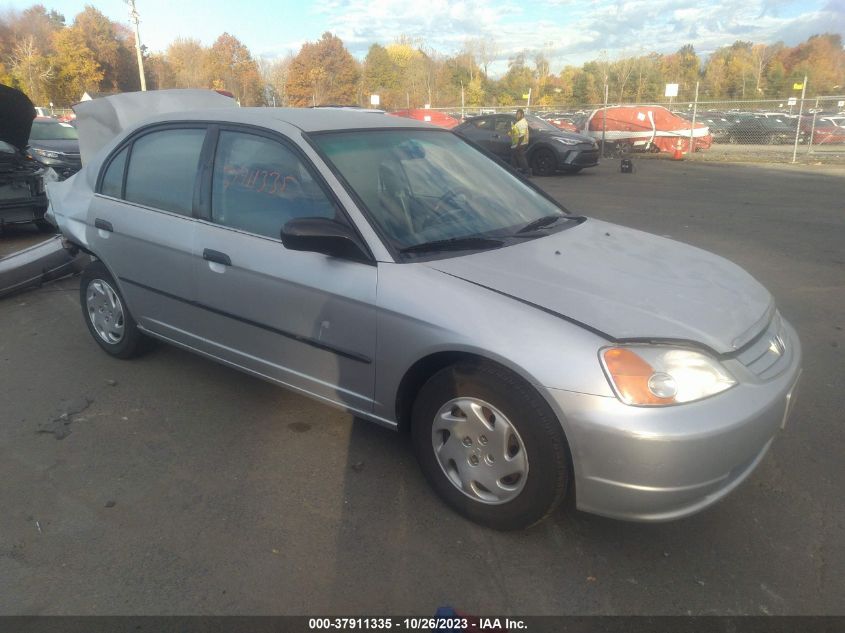 2002 Honda Civic Dx VIN: 2HGES16102H518132 Lot: 37911335