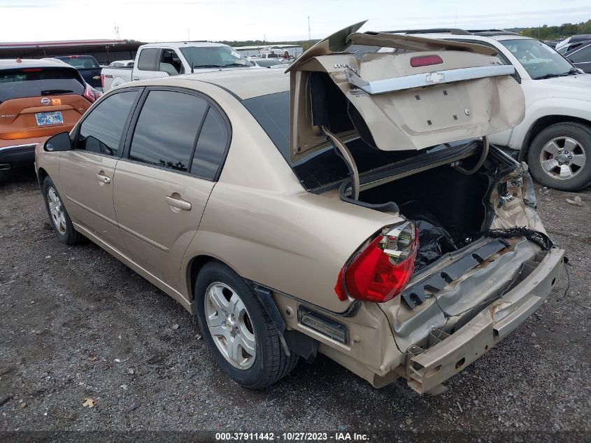 2005 Chevrolet Malibu Lt VIN: 1G1ZU54895F153465 Lot: 37911442