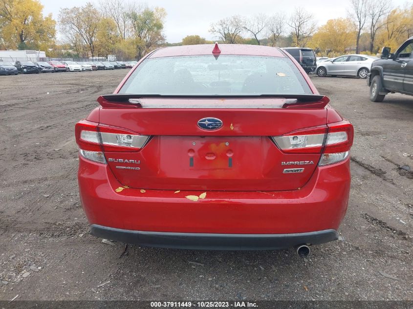 2017 Subaru Impreza Sport VIN: 4S3GKAM63H3624947 Lot: 37911449