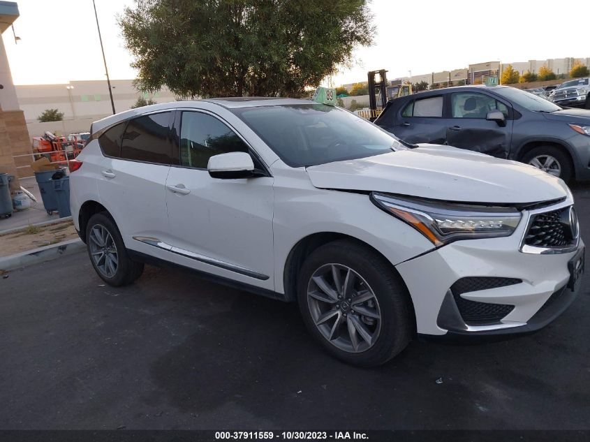 2020 Acura Rdx W/Technology Pkg VIN: 5J8TC2H5XLL041515 Lot: 37911559