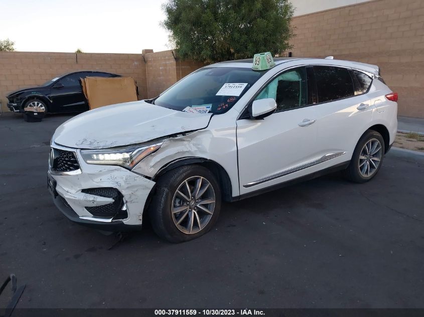 2020 Acura Rdx W/Technology Pkg VIN: 5J8TC2H5XLL041515 Lot: 37911559