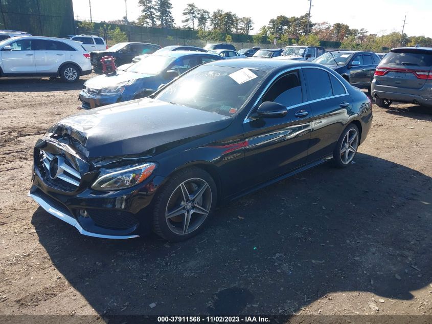 2016 Mercedes-Benz C-Class C 300 VIN: 55SWF4KBXGU118078 Lot: 37911568