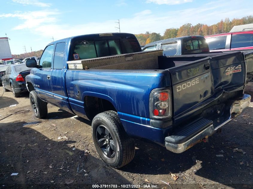 2001 Dodge Ram 1500 VIN: 3B7HF13YX1G806854 Lot: 37911703