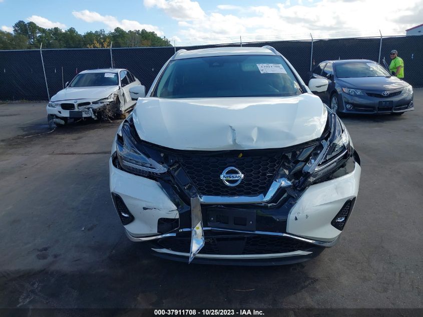 2021 Nissan Murano Sl VIN: 5N1AZ2CS5MC145148 Lot: 37911708