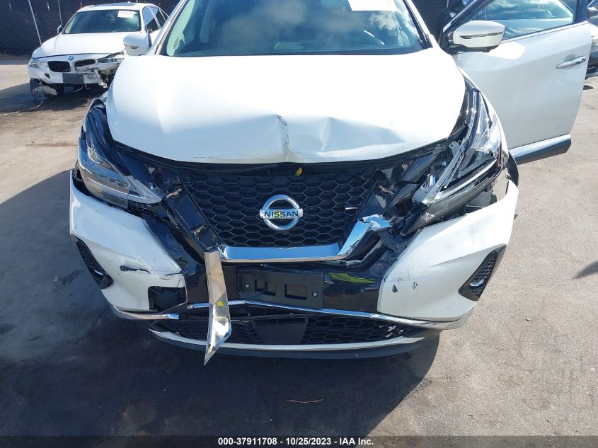 2021 Nissan Murano Sl VIN: 5N1AZ2CS5MC145148 Lot: 37911708