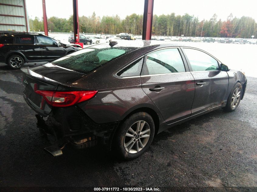 2017 Hyundai Sonata Se VIN: 5NPE24AFXHH557202 Lot: 37911772