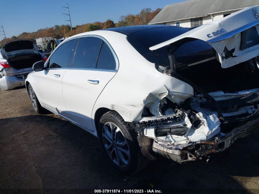 2018 Mercedes-Benz C-Class C 300 VIN: WDDWF4KB3JR318728 Lot: 37911874